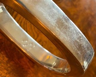 Sterling Silver Bangle. Photo 2 of 2.