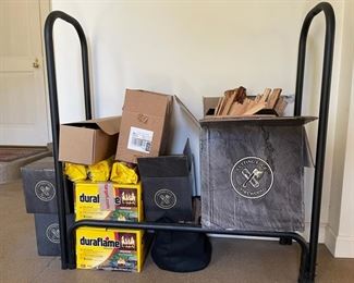 Kindling and Firewood Rack.