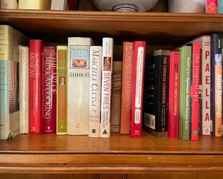 Sample of cookbooks. Photo 1 of 5.