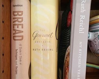 Sample of cookbooks. Photo 2 of 5.