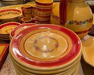 Modigliani Via Condotti Ceramic Dinnerware. Photo 1 of 2.