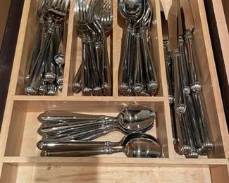 Stainless Flatware.