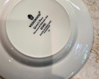 Wedgwood Queen's Ware. Edme Dinner and Salad Plates. Photo 2 of 2.