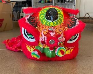 Chinese New Year Dragon Head. Photo 1 of 2.