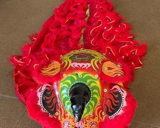 Chinese New Year Dragon Head. Photo 2 of 2.