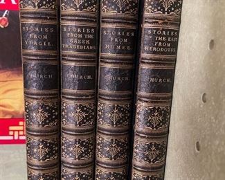 18 Leather Bound Balzac Books. Photo 2 of 2.