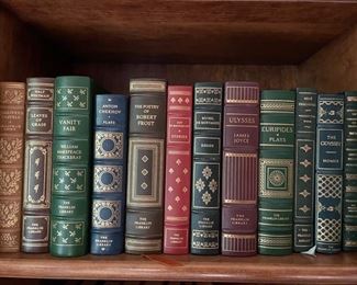 Sample of Leather Bound Classics. Photo 2 of 3.