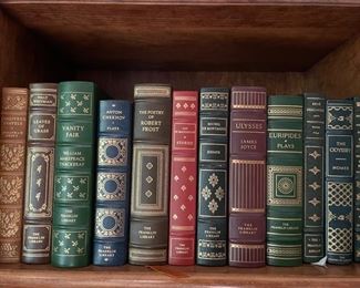 Sample of Leather Bound Classics. Photo 3 of 3.