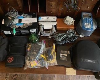 Sample Wires, Cords & Electronics.