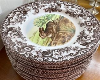 Spode Woodland Dinner Plates -- Assorted Patterns. Photo 2 of 2.