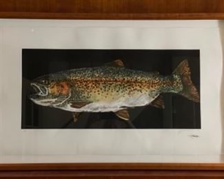 Sample of William Van Straaten Signed & Numbered Lithographs - 5 Available. Photo 2 of 2.