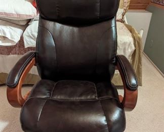 Lazy Boy Leather Office Chair