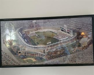 Smaller Vintage Angel Stadium Print