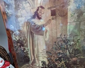 Vintage Jesus Wall Clock