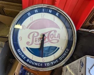 Pepsi Clock