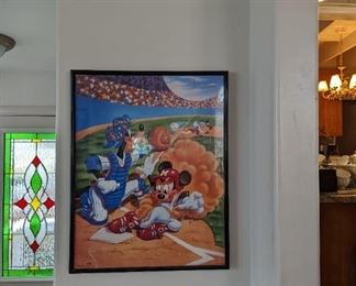 Framed Disney Art
