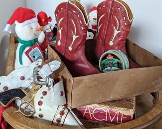 Those boots are over 70 years old! Still in original box