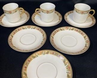 BC Limoges Cup and Saucer Set