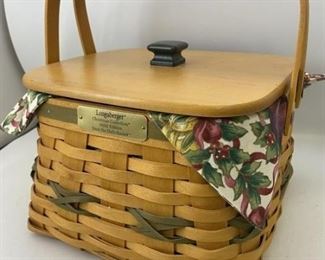 Longaberger 2 handled Basket