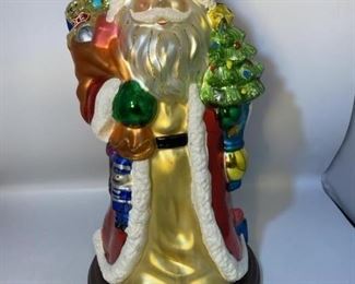 Thomas Pacconi Glass Christmas Santa