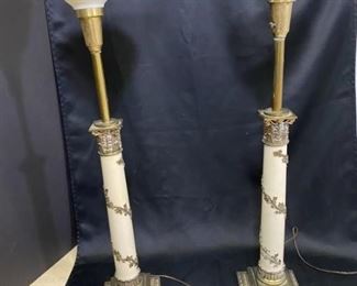 Vintage tall Lamps