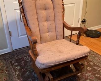 Wood Glider Rocker