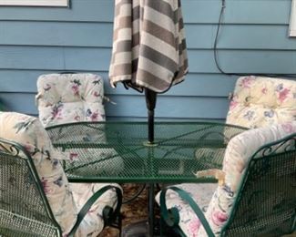 Wrought Iron Patio Set