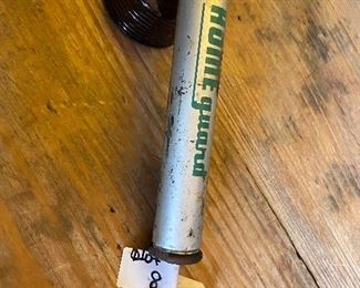 Home guard bug sprayer with amber glass bottle 
