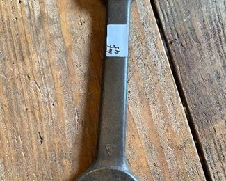 Early Armstrong double ended wrench 1 7/16” x 1 1/16”
