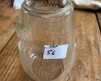 Dietz glass lantern globe
