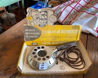“New” Infra-Red defroster
