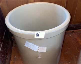 Marshall pottery no 5 pickling crock near perfect 
