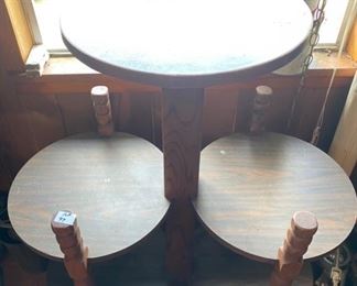 3 tiered round shelf 
