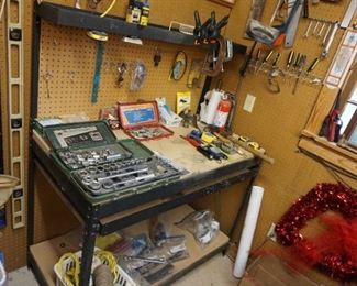 tools, work bench