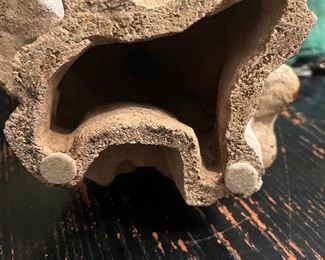 Asian Pottery Figure Base