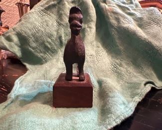 Bronze horse 3 inches high with base