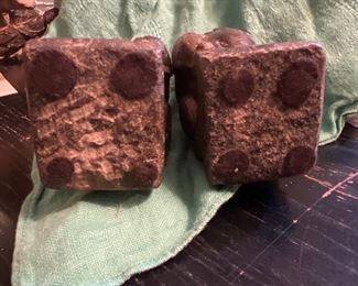 Book ends base 5 inches high