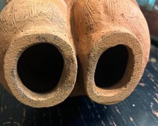 Japanese burial figure base 19" high x 8" deep