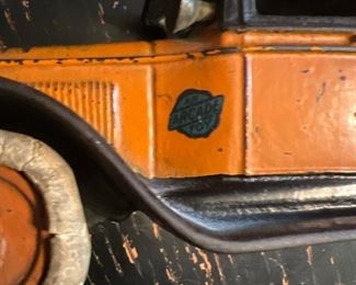 Arcade Yellow Cab 1920’s 8 1/4 inches wide