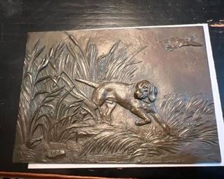 Bronze Plaque 4" high 5.5" wide