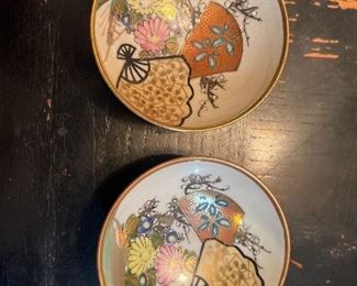 Asian bowls 3.25" across