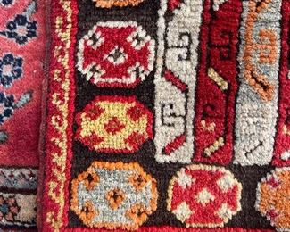 Carpet detail 35" x 21".