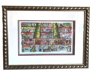 Lot 001-097
Charles Fazzino 3D Serigraph of "The Doctor's In!" 441/475 Pencil Signed