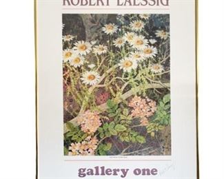 Lot 047
Grand Opening Poster by Robert Laessig for Gallery One-Signed