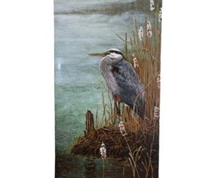 Lot 069
Decorative Canvas of Egret
