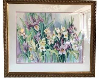 Lot 096
Marcia Hartman Watercolor, Signed