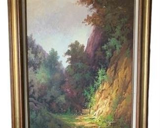 Lot 132
Rick De Haan Wilderness Art Oil Painting
