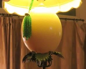 When lit, this whimsical monkey lamp is just as good as it gets!!