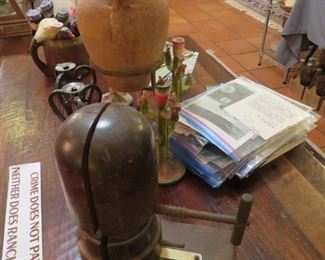 Antique milliner's (hat maker) hat stretcher/mold 