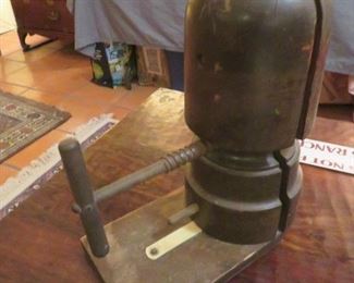 This is just one of many fabulous treen (antique wooden wares) included in the Beasley estate